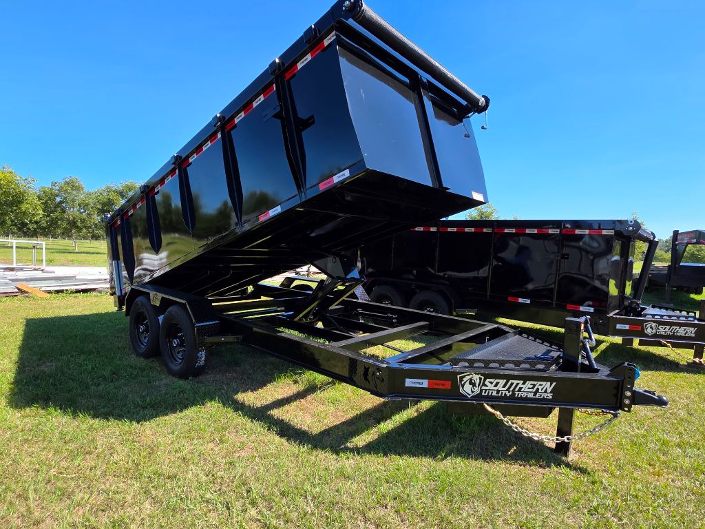 2025 SOUTHERN UTILIT 7X16X4 14K DUMP - Harleys Trailers
